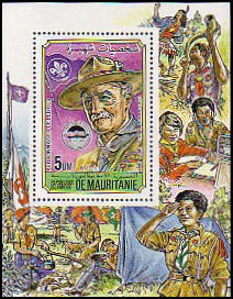 MAURITANIA - Scouts - 1984